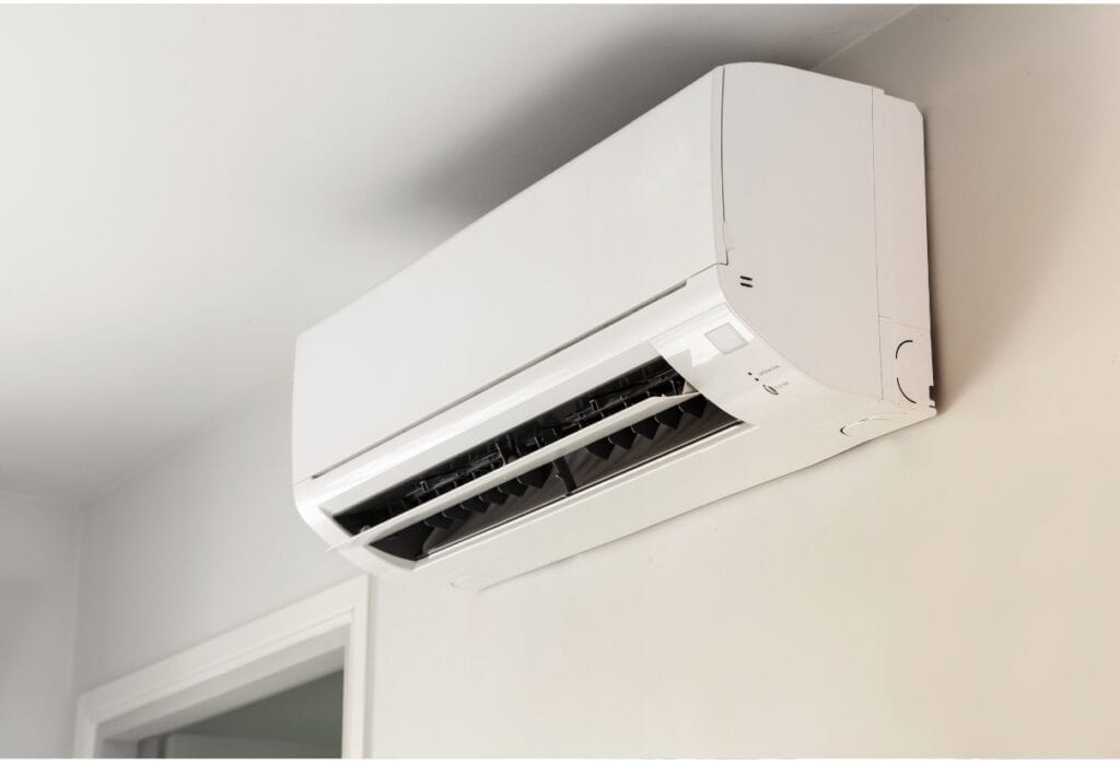 Residential Air Con Unit on Wall - Future Climate Air Conditioning Servicing Hertfordshire