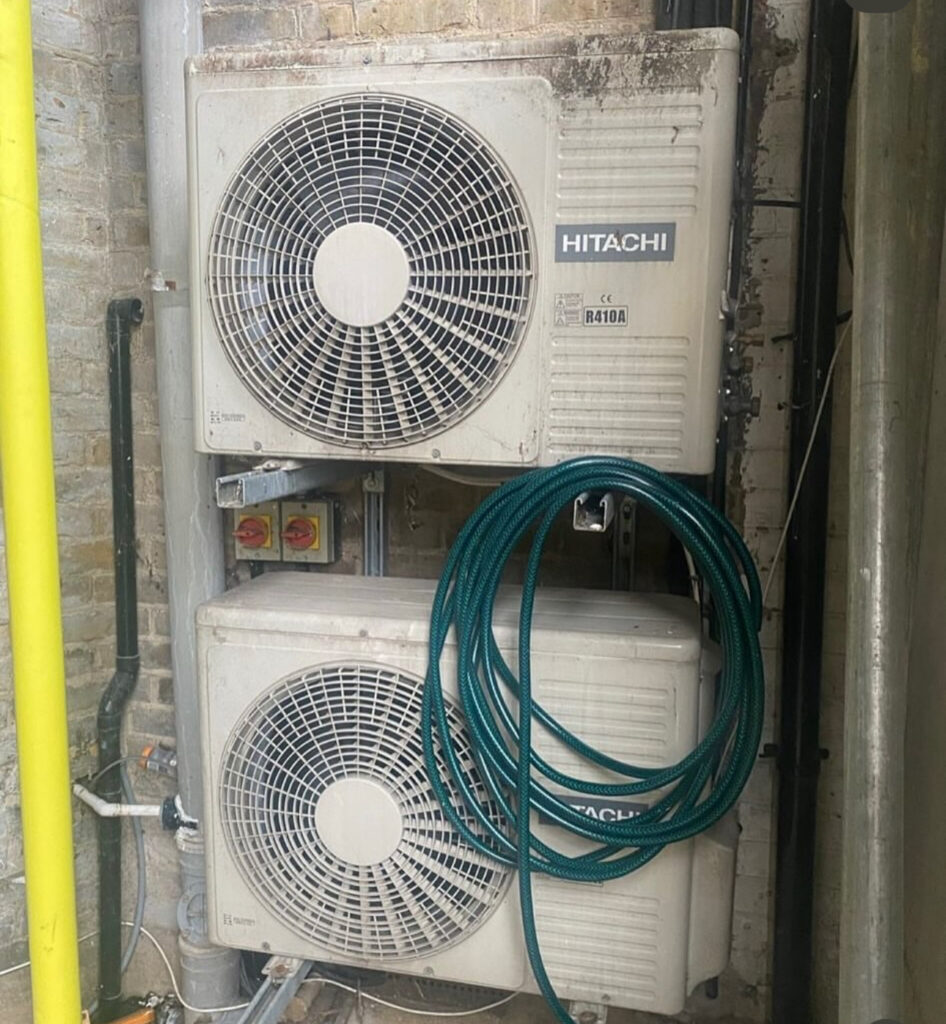 A Hitachi Air Conditioning unit in need of a service!