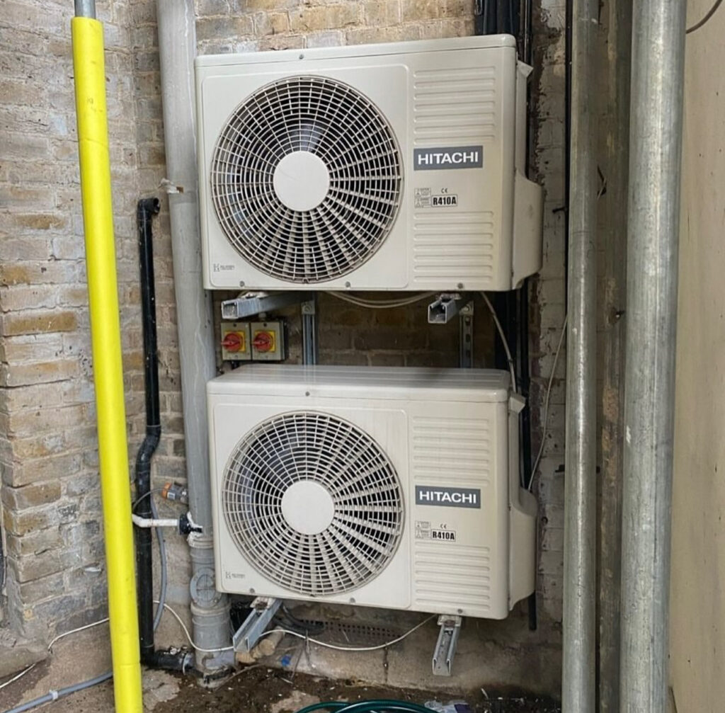 Future Climate Ltd has serviced a Hitachi Air Conditioning unit.